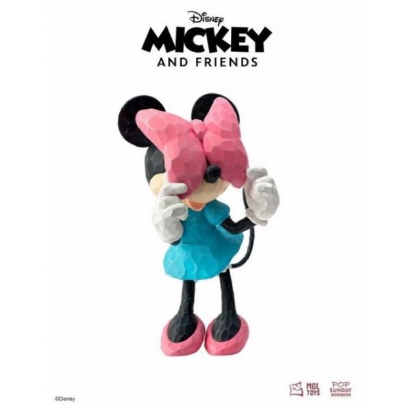 圖片 MGL Toys迪士尼木雕家遮臉米妮