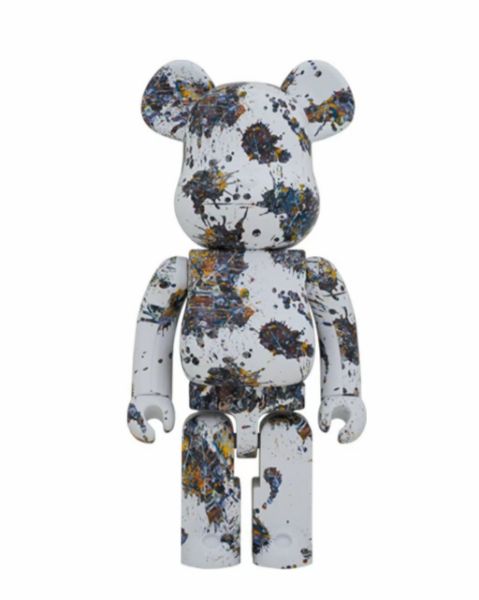 圖片 Bearbrick 潑墨1000%