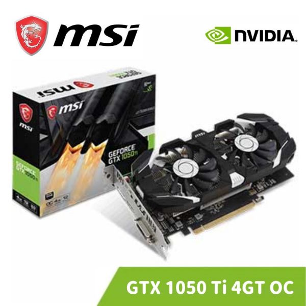 圖片 MSI 微星 GTX 1050 Ti 4GT OC 顯示卡