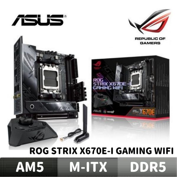 圖片 ASUS 華碩 ROG STRIX X670E-I GAMING WIFI 主機板