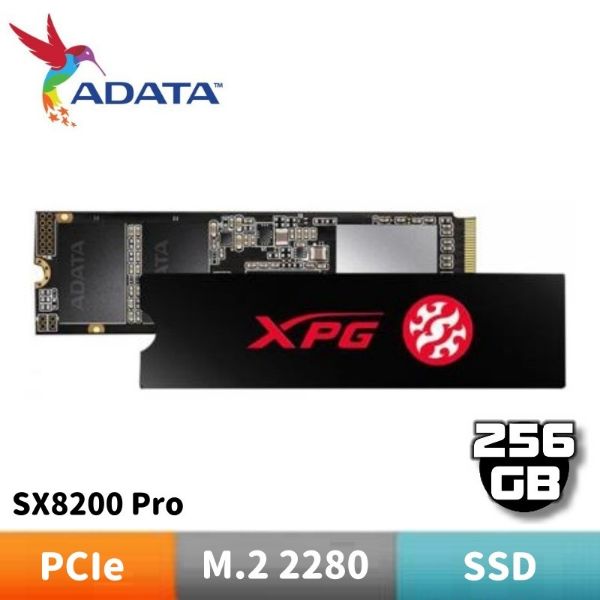 圖片 ADATA 威剛 XPG SX8200Pro 256G M.2 2280 PCIe SSD固態硬碟
