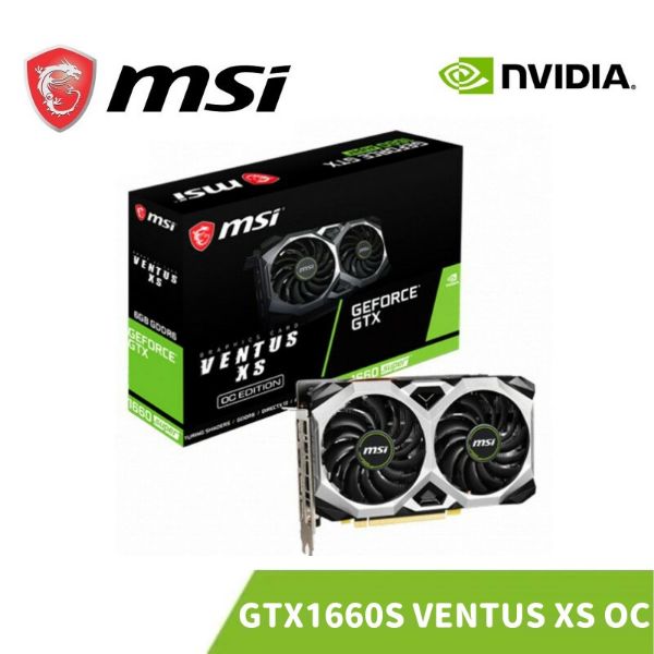 圖片 MSI 微星 GeForce GTX 1660 SUPER VENTUS XS OC 顯示卡