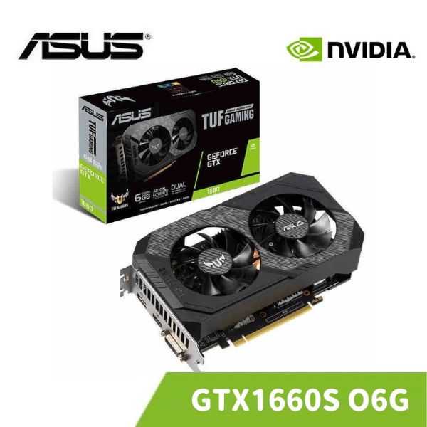 圖片 ASUS 華碩 TUF-GTX1660S-O6G-GAMING顯示卡