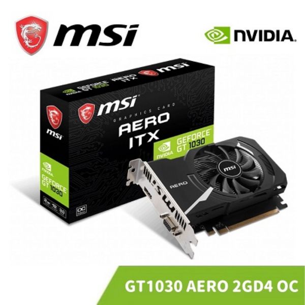 圖片 MSI 微星 GeForce GT 1030 AERO 2GD4 OCV1 顯示卡