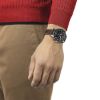 圖片 原廠代理店TISSOT SUPERSPORT CHRONO 大錶徑計時手錶 T125.617.16.051.01 銀殼 黑底咖皮