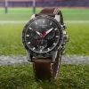 圖片 原廠代理店TISSOT SUPERSPORT CHRONO 大錶徑計時手錶 T125.617.16.051.01 銀殼 黑底咖皮