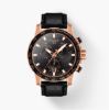 圖片 原廠代理店TISSOT SUPERSPORT CHRONO 大錶徑計時手錶 T125.617.36.051.00 玫瑰金X黑