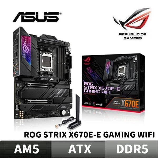 圖片 ASUS 華碩 ROG STRIX X670E-E GAMING WIFI 主機板