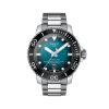 圖片 原廠代理店TISSOT 瑞士天梭表海星2000潛水錶 T120.607.11.041.00 藍綠漸層面