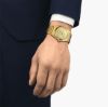 圖片 原廠代理店TISSOT P廣告款70年代復刻皮帶石英錶  T137.410.33.021.00 金