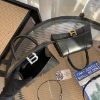 圖片 BALENCIAGA HOURGLASS S 滑面牛皮沙漏包