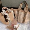 圖片 Chloé Woody Basket 白色草編包