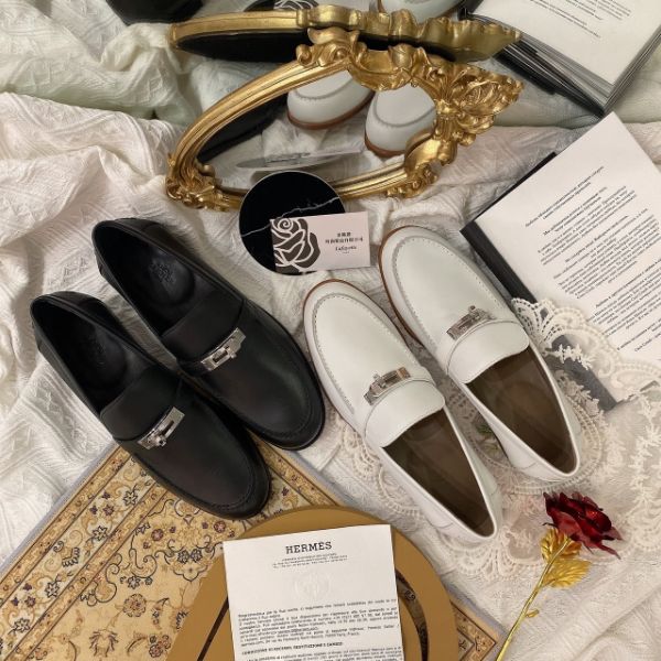 圖片 Hermès KELLY系列樂福鞋