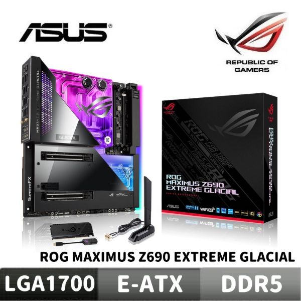 圖片 ASUS 華碩 ROG MAXIMUS Z690 EXTREME GLACIAL 主機板