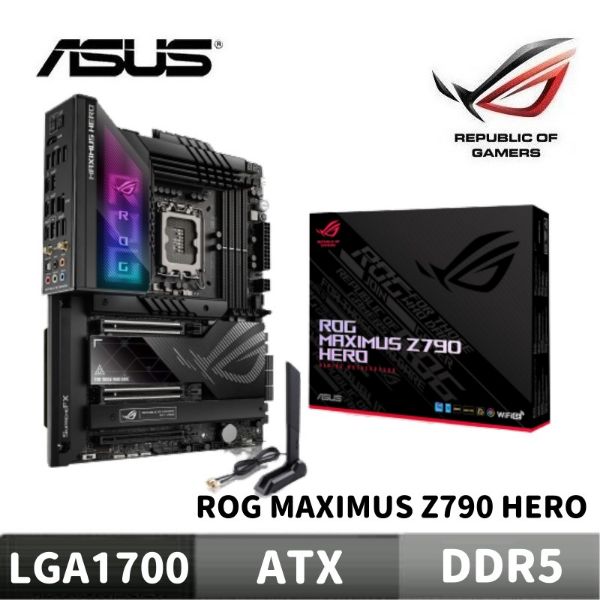 圖片 ASUS 華碩 ROG MAXIMUS Z790 HERO 主機板