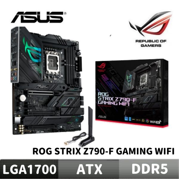 圖片 ASUS 華碩 ROG STRIX Z790-F GAMING WIFI 主機板