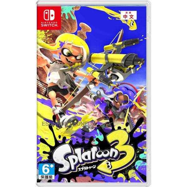 圖片 NS SWITCH 斯普拉遁 3 漆彈大作戰3 中文版