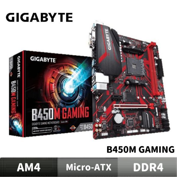 圖片 GIGABYTE 技嘉 B450M GAMING 主機板