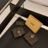 圖片 FENDI FF LOGO 釦式拉鍊中夾