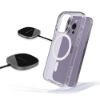 Futura S MagSafe 磁吸無線快充充電盤 + iPhone14系列 MagSafe 抗菌透明保護殼