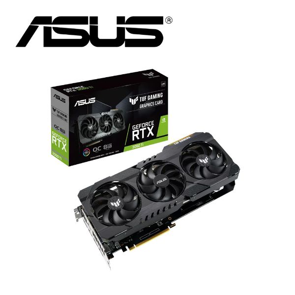 圖片 華碩 TUF-RTX3060TI-O8G-V2-GAMING(1785MHz/30.1cm/V2鎖算力/註冊四年)