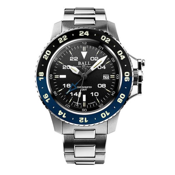 圖片 BALL 波爾 Engineer GMT II DG2018C-S10C-BK 微型氣燈機械錶 波爾錶