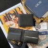 圖片 DIOR CD荔枝牛皮男短夾