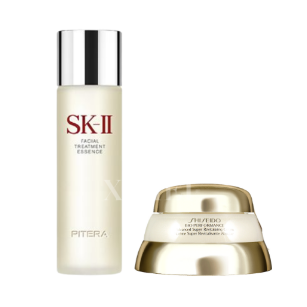 圖片 SKII 青春露 230ml + 資生堂百優精純乳霜 75ml