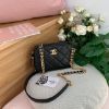 圖片 CHANEL 幻彩粒紋牛皮 新款拼接鍊相機包