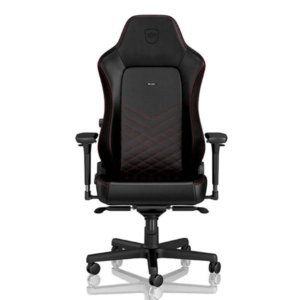 圖片 Noblechairs 皇家 電競賽車椅 高載重150KG  (PU皮-黑紅) HERO-001