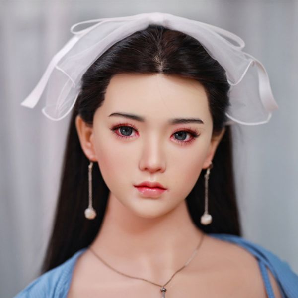 JYDOLL 矽膠頭部系列 170cm巨乳 小琪 假髮版