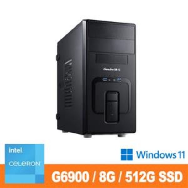圖片 捷元12代G6900文書及商用主機(WIN11 PRO)買就送圓剛視訊組