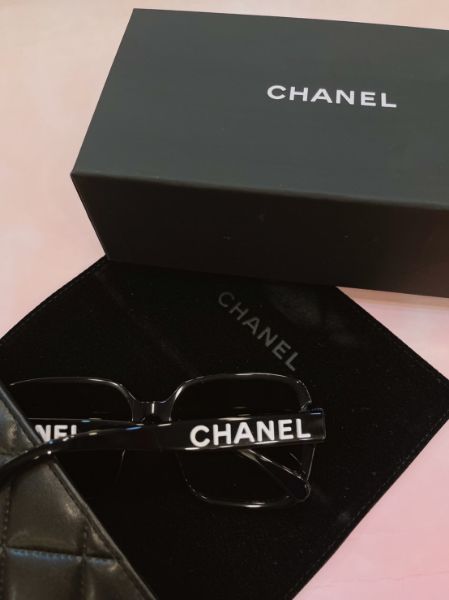 圖片 【現貨】Chanel【可刷卡分期】香奈兒-CH5408(白色字母)太陽眼鏡/香奈兒熱賣款/歐陽娜娜同款/小香太陽眼鏡