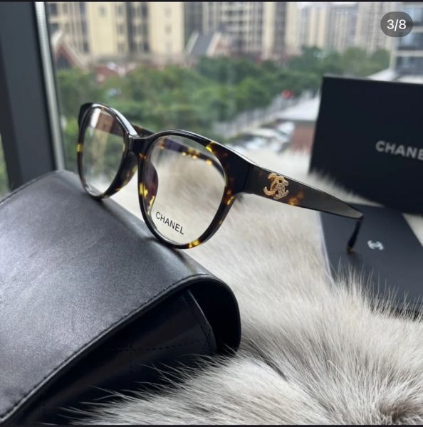 圖片 【現貨】麗睛眼鏡Chanel【可刷卡分期】香奈兒-CH3431B(玳瑁琥珀色)光學眼鏡/香奈兒水鑽logo/小香新款眼鏡