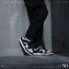 圖片  NICEDAY 代購 Nike Dunk Low Chenille Swoosh Black Grey 黑灰 絨毛Logo DQ7683 001