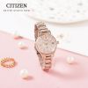 圖片 CITIZEN 星辰錶 EC1164-53Y XC 櫻花粉紅光動能電波女錶 腕錶 錶