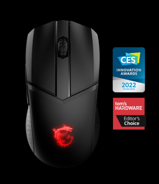 圖片 微星 MSI Clutch GM41 LIGHTWEIGHT WIRELESS 電競滑鼠