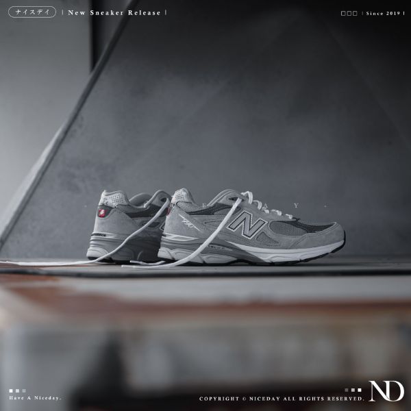 圖片 NICEDAY 代購 New Balance 990 V3 元祖灰NB990 男女 美製 M990GY3