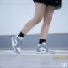 圖片 NICEDAY 現貨 Nike Air Jordan 1 Mid Grey Sail 灰白 女款 BQ6472 115