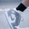 圖片 NICEDAY 現貨 Nike Air Jordan 1 Mid Grey Sail 灰白 女款 BQ6472 115