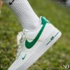 圖片 NICEDAY 現貨 Nike Air Force 1 米白綠 金釦 女款 40週年 DQ7582 101