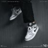 圖片 NICEDAY 現貨 Nike Air Jordan 1 MID Smoke Grey 菸灰 灰 554724 078