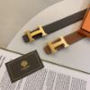 圖片 Hermès 32mm 雙面兩穿小牛皮皮帶