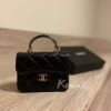 圖片 CHANEL CF 黑金手提小廢包