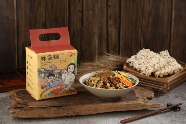 圖片 家鄉味麻醬麵/箱/6袋（每袋4入）