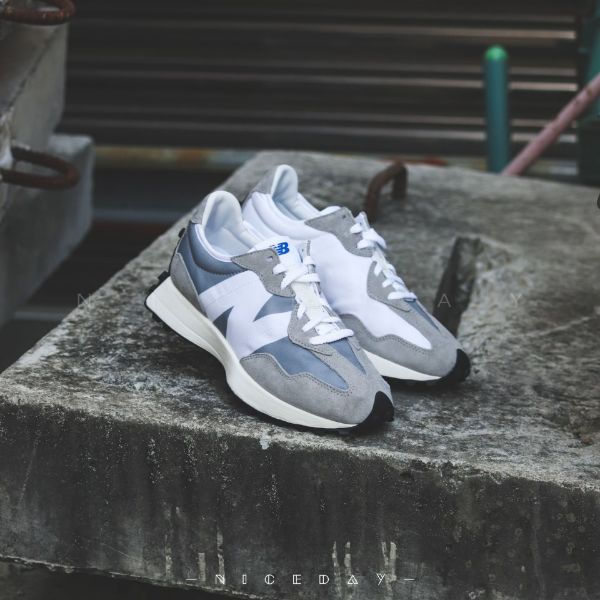 圖片 NICEDAY 現貨 New Balance 327 元祖灰 灰白 白灰 MS327LAB 