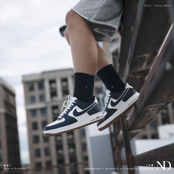 圖片 NICEDAY 代購 Nike Air Force 1 海軍藍 深藍 DQ7659 101