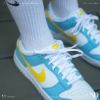 圖片 NICEDAY 代購 Nike Dunk Low 辛普森 天藍 黃 DX3382 400