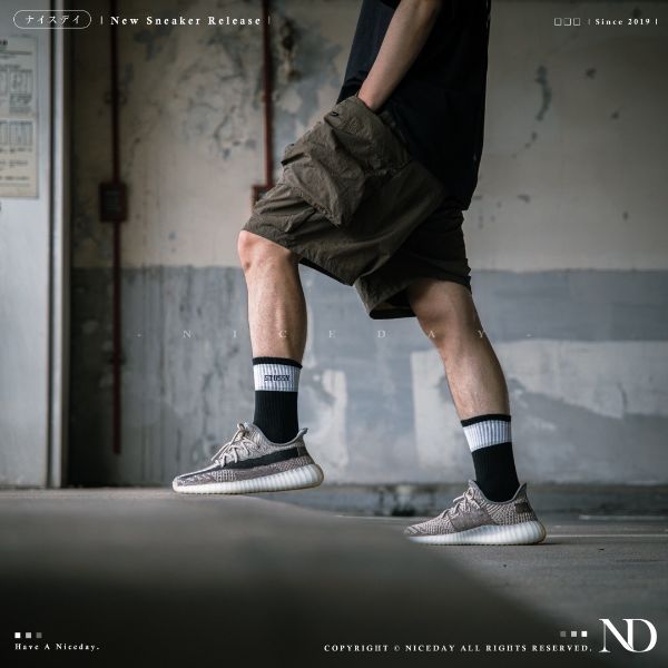 圖片 NICEDAY 現貨 Adidas Yeezy 350 V2 Zyon 灰芝麻 男女 FZ1267