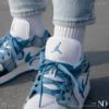 圖片 NICEDAY 現貨 Nike Air Jordan 1 Low 水洗 丹寧 DM8947 100